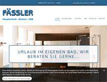 Tablet Screenshot of faesslerw.at